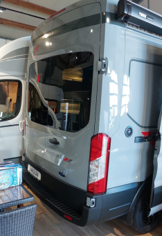 Anhängerkupplung Buscamper Ford Transit 250 ab 2019 abnehmbare Anhängerkupplung inkl. Kabelsatz