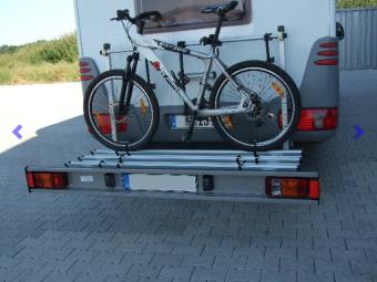 camper fietsendrager voor 3 fietsen of elektrische fietsen