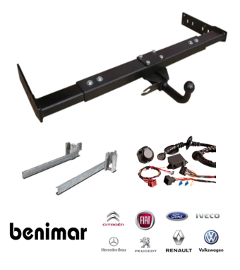 trekhaak Benimar 5000 junior U camper ducato