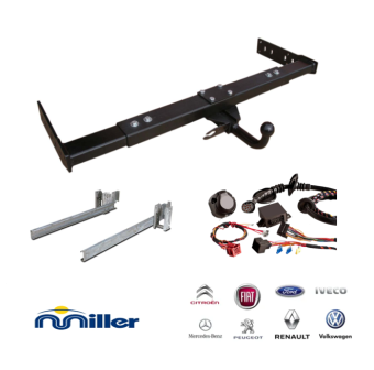 Anhängerkupplung Miller Camper Fiat Ducato 230 - 244 Baujahre 1994 bis 2006