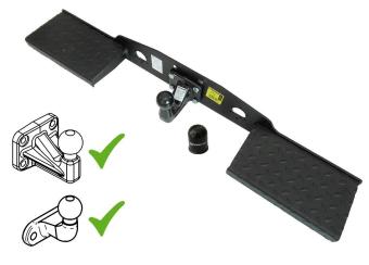 Opstaptreden trekhaak bus camper