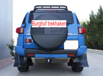 Trekhaak Land fj cruiser met flenskogel