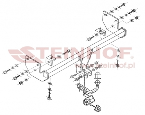 handleiding trekhaak bosal mitsubishi space star