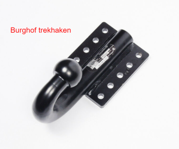 trekhaak kogel plaat 5 gaats