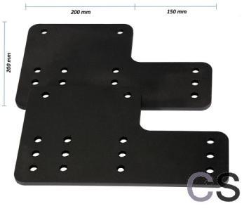 schetsplaat camper trekhaak