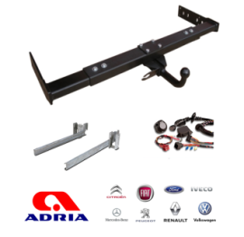 trekhaak Adria Compact GIT fiat ducato