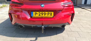 Trekhaak Bmw Z4 G29 Roadster Cabrio inclusief Sport-line incl M-sport vanaf 2018 verticaal afneembaar