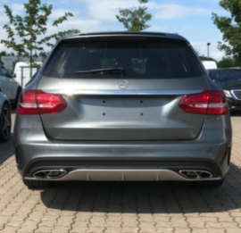 Trekhaak Mercedes - AMG C43 C205 COMBI 2016 tot 2018 speciaal voor fietsendrager – Verticaal afneembaar – Towbo Bars