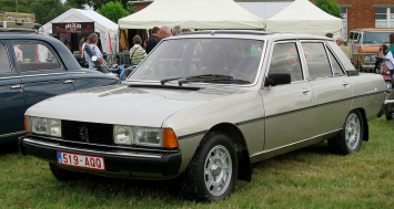 Trekhaak Peugeot 604 bouwjaren 1976 tot 1986 afneembare trekhaak