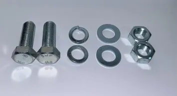 Trekhaak verlengstuk voor 4 gaats flenstrekhaak 125mm met trekgewicht en RDW goedkeuring