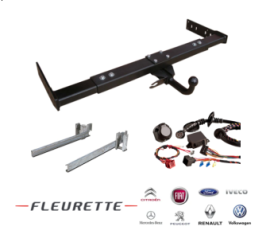 trekhaak camper fleurette 73-65 intergraal en alkoof