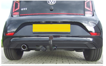 Trekhaak Volkswagen UP GTI Bouwjaar vanaf 2017 – Verticaal afneembaar – Towbo Bars