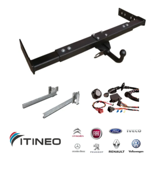 trekhaak camper Itineo fiat ducato AL-ko