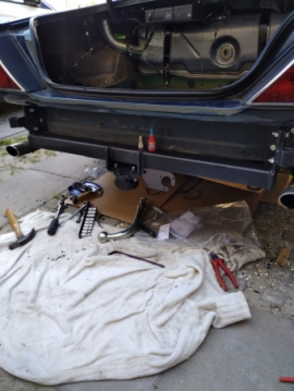 Jaguar XJ X308 Anhängerkupplung Jahre 9-1996 bis 5-2003 Abnehmbare Anhängerkupplung