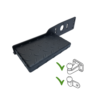 Opstaptreden links trekhaak geschikt voor: diverse voertuigen Renault master Crafter Fiat Ducato Mercedes sprinter Ford trans