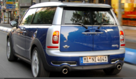 Trekhaak Mini Clubman R55 Clubman Bouwjaren 2007 tot 2014 Afneembare trekhaak met trekgewicht en kabelset 7 of 13 polig