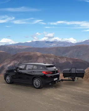 Universele aansluiting Skep Swing op vaste en afneembare trekhaak