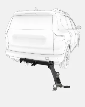 Toegang tot kofferbak met Skep Swing geopend