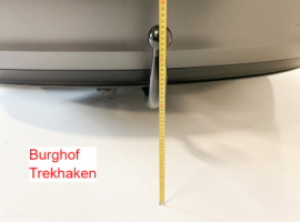 Tesla Model Q Modelljahr ab 2025 vertikal abnehmbare Anhängerkupplung