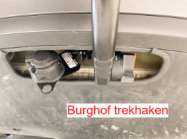 Tesla Model Q Modelljahr ab 2025 vertikal abnehmbare Anhängerkupplung