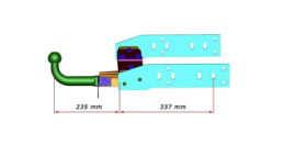 trekhaak camper instelbare trekhaak