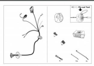 Trekhaak BMW 3 serie F30 - 330E LCI Hybride Bouwjaren 2011 tot 2020 speciaal voor fietsendrager (Tweede kans)