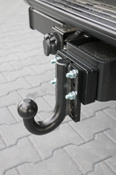 Trekhaak adapterplaat van 2 gats naar 4 gats 